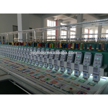 JINSHENG China 15 Köpfe 12 Nadeln Stickerei Maschine zum Verkauf